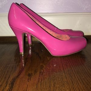 Madden Girl hot pink heels
